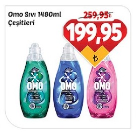 Omo Sıvı 1480Ml Çeşitleri
