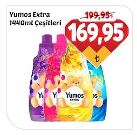 Yumoş Extra 1440Ml Çeşitleri