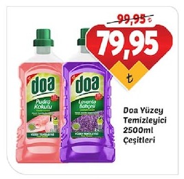 Doa Yüzey Temizleyici 2500Ml Çeşitleri