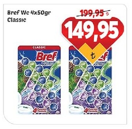 Bref Wc 4X50Gr Classic