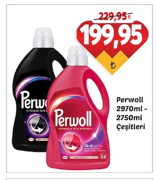 Perwoll 2970Ml - 2750Ml Çeşitleri