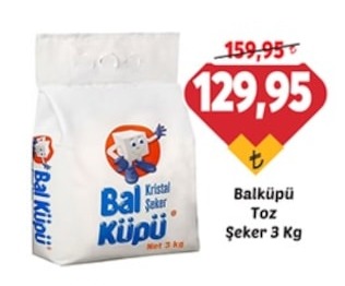 Balküpü Toz Şeker 3 Kg