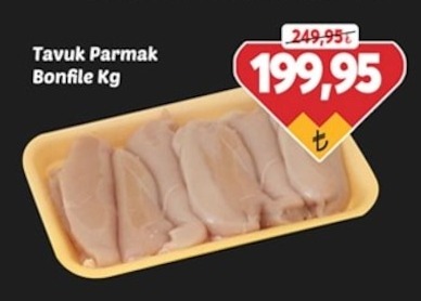Tavuk Parmak Bonfile Kg