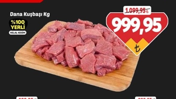 Dana Kuşbaşı Kg