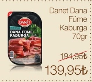 Danet Dana Füme Kaburga 70Gr