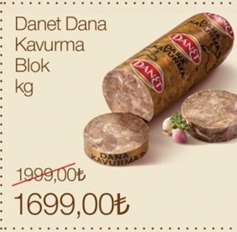 Danet Dana Kavurma Blok Kg