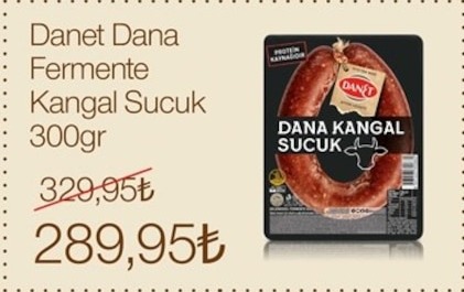 Danet Dana Fermente Kangal Sucuk 300Gr