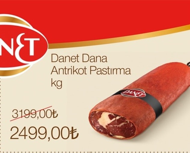 Danet Dana Antrikot Pastırma Kg