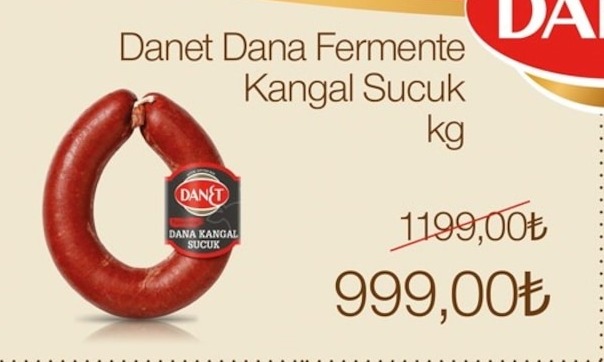 Danet Dana Fermente Kangal Sucuk Kg