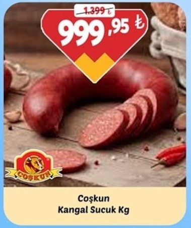 Coşkun Kangal Sucuk Kg