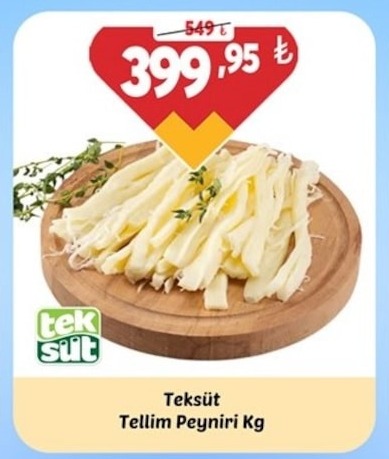 Teksüt Tellim Peyniri Kg