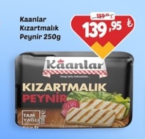 Kaanlar Kızartmalık Peynir 250G