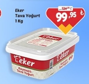 Eker Kaymaklı Tava Yoğurt 1 Kg
