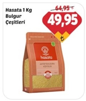 Hasata Bulgur Çeşitleri 1 Kg