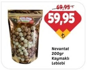 Nevantat 200Gr Kaymaklı Leblebi