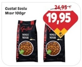 Gustat Soslu Misir 100Gr