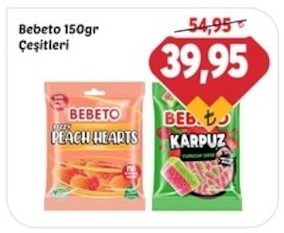 Bebeto 150Gr Çeşitleri