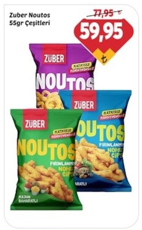 Zuber Noutos 55Gr Çeşitleri