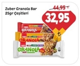 Zuber Granola Bar 25Gr