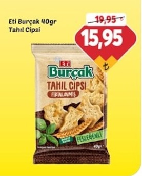 Eti Burçak 40Gr Tahıl Cipsi