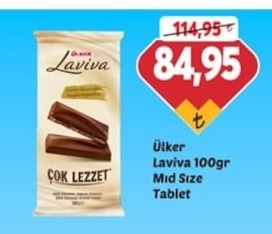 Ülker Laviva 100Gr Mid Size Tablet