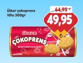 Ülker Çokoprens 10Lu 300Gr
