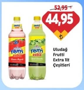 Uludağ Frutti Extra 1Lt Çeşitleri