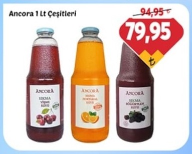 Ancora 1 Lt Çeşitleri