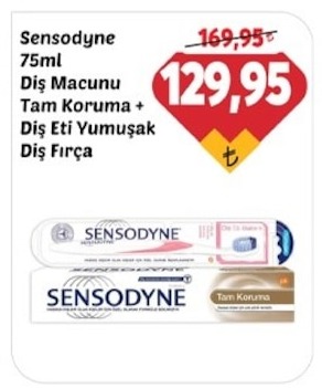 Sensodyne 75Ml Dis Macunu Tam Koruma + Dis Eti Yumusak Dis Firça