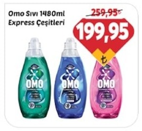 Omo Sıvı 1480Ml Express Çeşitleri