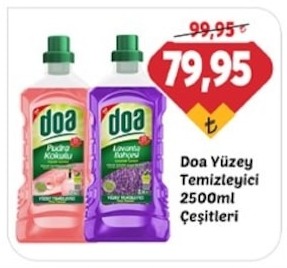 Doa Yüzey Temizleyici 2500Ml Çeşitleri