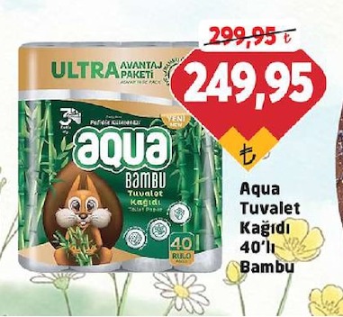 Aqua Tuvalet Kagi̇Di 40'Li Bambu