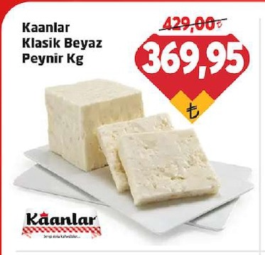 Kaanlar Klasik Beyaz Peynir Kg