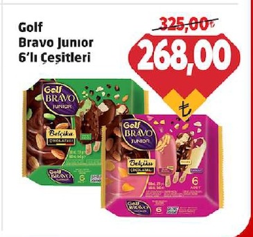 Golf Bravo Junior 6'Lı Çeşitleri