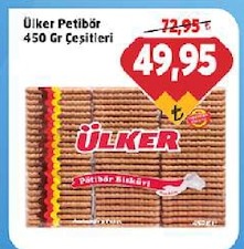 Ülker Petibör 450 Gr Çeşitleri
