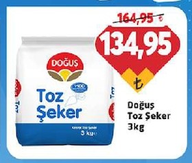 Doğuş Toz Şeker 3Kg