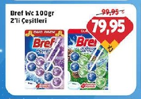 Bref Wc Power Aktiv Duo Pack 100Gr