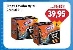 Ermet Lavabo Açıcı Granül 2'Li