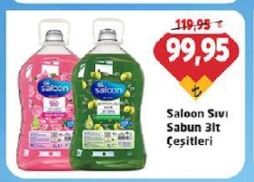 Saloon Sıvı Sabun 3Lt Çeşitleri
