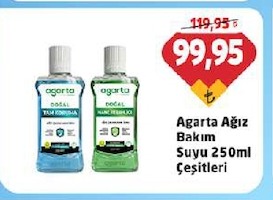 Agarta Ağız Bakım Suyu 250Ml Çeşitleri