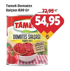 Tamek Domates Salcasi 830 Gr
