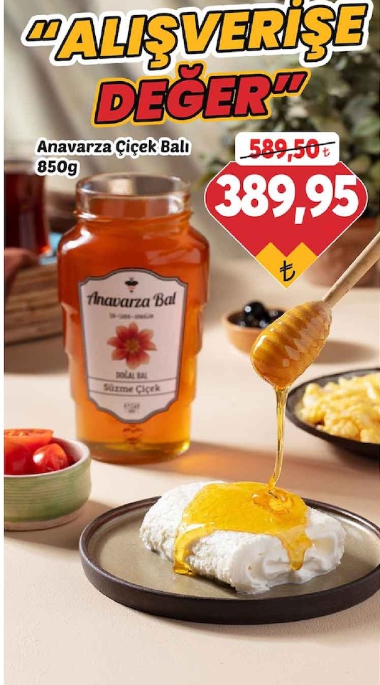 Anavarza Çiçek Balı 850G