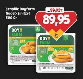 Şenpiliç Doyfarm Nuget-Şinitzel 500 Gr