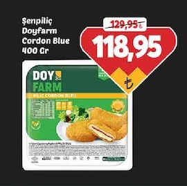 Şenpiliç Doyfarm Cordon Blue 400 Gr