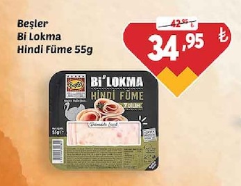 Beşler Bi Lokma Hindi Füme 55G