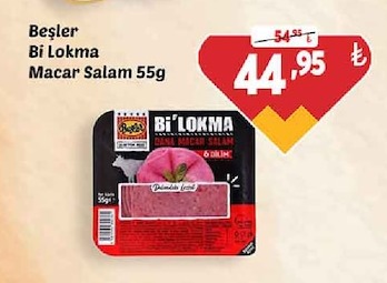 Beşler Bi Lokma Dana Macar Salam 55G
