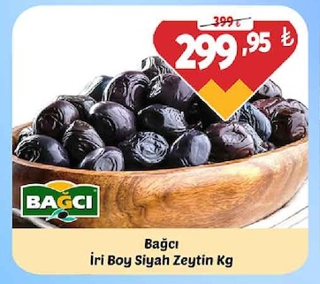 Bağcı İri Boy Siyah Zeytin Kg