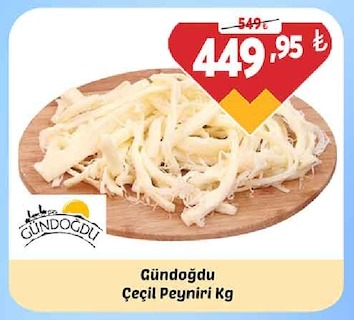 Gündoğdu Çeçil Peyniri Kg