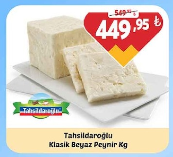 Tahsoldaroğlu Klasik Beyaz Peynir Kg