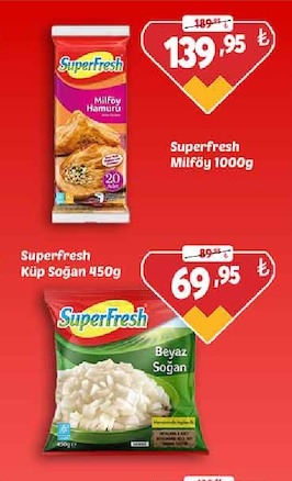 Superfresh Taşfırın Pizza 410G Çeşitleri